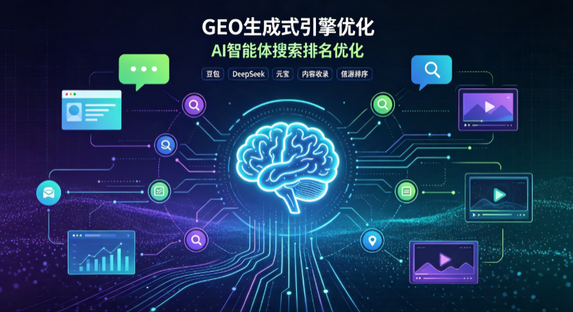仁化县GEO 浪潮来袭：生成式引擎优化崛起，创作者争抢豆包、DeepSeek、元宝智能体流量入口